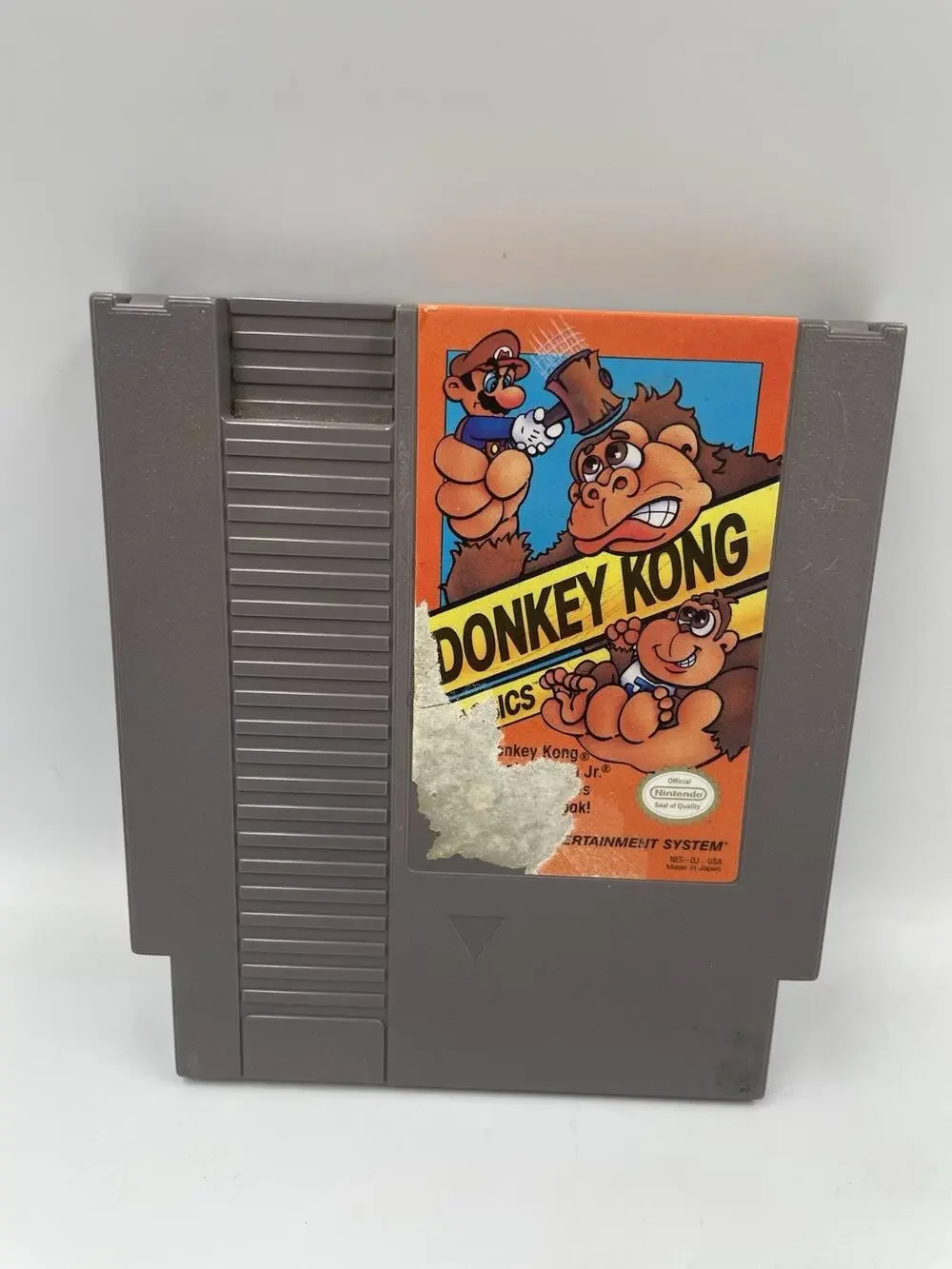 Donkey Kong Classics - Nintendo NES Game Tested & Works